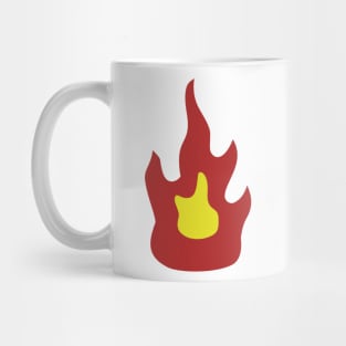 Camp Fire Flames Mug